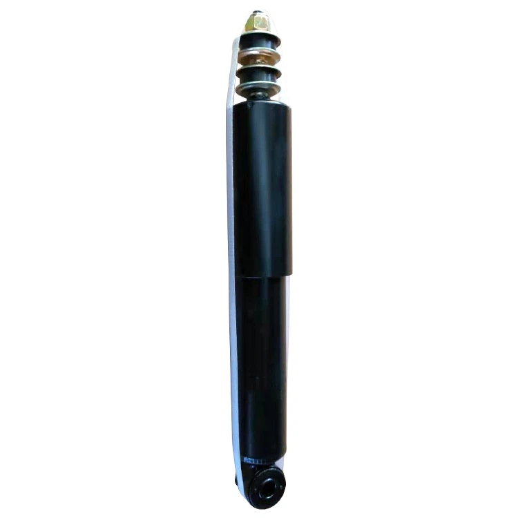 What gas is used in shock absorbers?